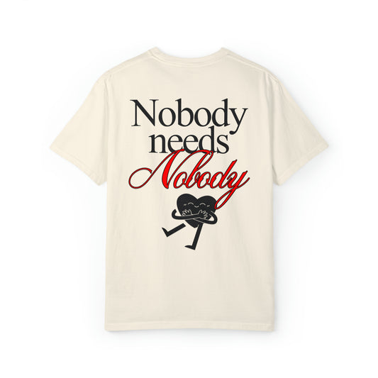 MR. NOBODY SELF LOVE Unisex Puff Design Tee