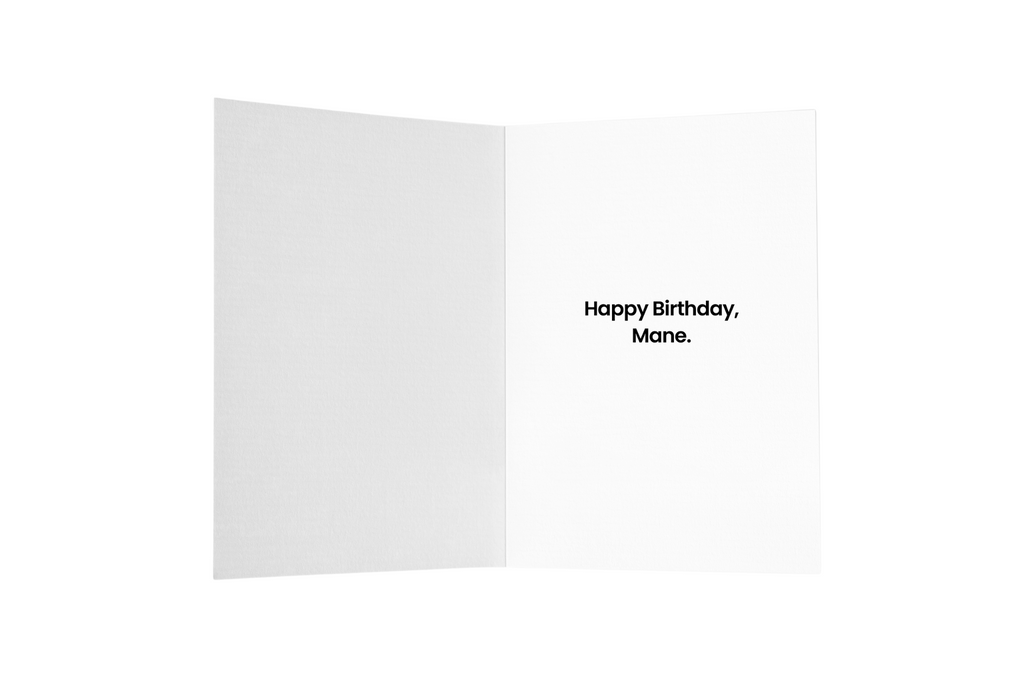 GORILLA PIMP Birthday Card