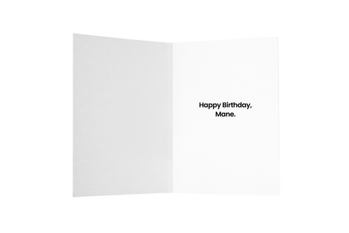 GORILLA PIMP Birthday Card